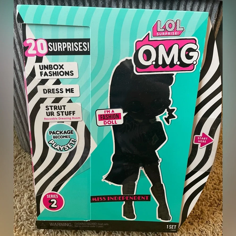 New 2 Dolls LOL Surprise OMG Miss Independent Little Sister Furniture Series 2